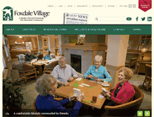 Tablet Screenshot of foxdalevillage.org